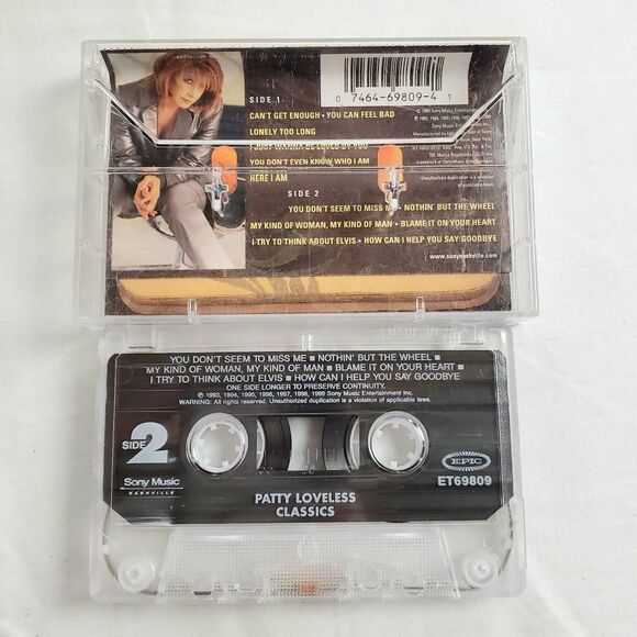 Patty Loveless – Classics Cassette Album (1999) - Picture 3 of 3
